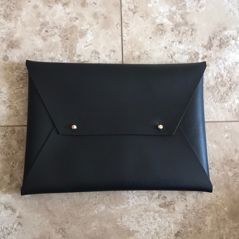 Tribe Alive Leather Clutch from Rachel Zoe B.O.S